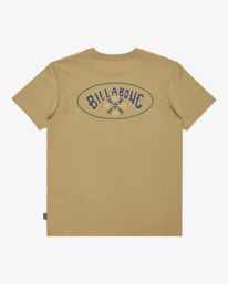 1 Orbit - Camiseta de manga corta para chicos 8-16 Beige EBBZT00180 Billabong