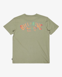 1 Origin - T-Shirt à manches courtes pour Garçon 8-16 ans Vert EBBZT00184 Billabong