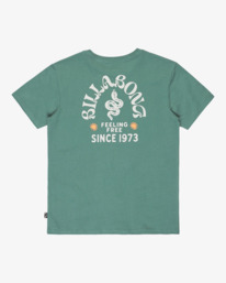 1 Coiled - T-Shirt à manches courtes pour Garçon 8-16 ans Bleu EBBZT00187 Billabong