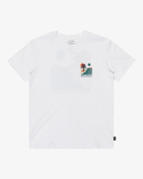 0 Sundown - Short Sleeve T-Shirt for Boys 8-16 White EBBZT00189 Billabong