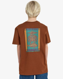 1 Fauna - T-Shirt à manches courtes pour Garçon 8-16 ans Marron EBBZT00190 Billabong