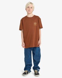 2 Fauna - T-Shirt à manches courtes pour Garçon 8-16 ans Marron EBBZT00190 Billabong