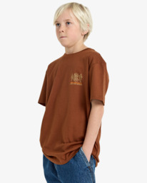 3 Fauna - T-Shirt à manches courtes pour Garçon 8-16 ans Marron EBBZT00190 Billabong