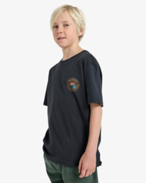3 Rockies - T-Shirt à manches courtes pour Garçon 8-16 ans Noir EBBZT00191 Billabong