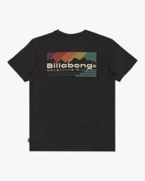 1 Range - Camiseta de manga corta para chicos 8-16 Negro EBBZT00192 Billabong