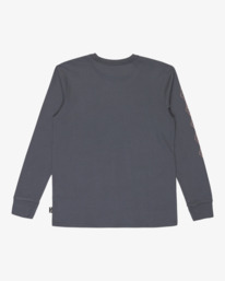 1 Crayon Wave - Camisola de manga comprida para rapazes 8-16 Preto EBBZT00194 Billabong
