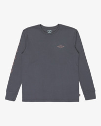0 Crayon Wave - Camisola de manga comprida para rapazes 8-16 Preto EBBZT00194 Billabong