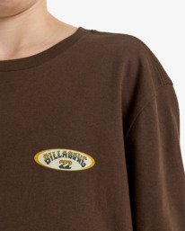 3 Orbit Arch - Longsleeve für Jungen 8-16 Braun EBBZT00195 Billabong