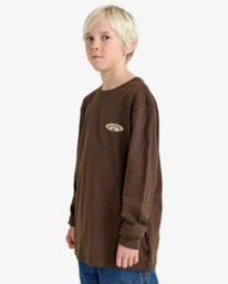 2 Orbit Arch - Longsleeve für Jungen 8-16 Braun EBBZT00195 Billabong