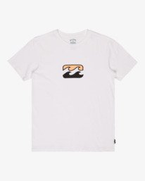0 Icon Wave - T-Shirt for Boys 8-16 White EBBZT00220 Billabong