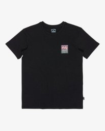 0 Stamp - Short Sleeve T-Shirt for Boys 8-16 Black EBBZT00221 Billabong