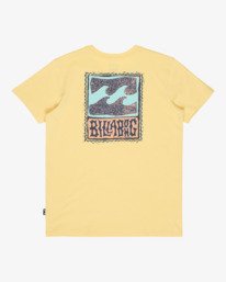1 Stamp - Short Sleeve T-Shirt for Boys 8-16 Yellow EBBZT00221 Billabong