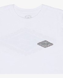 2 Crayon Wave - Short Sleeve T-Shirt for Boys 8-16 White EBBZT00222 Billabong