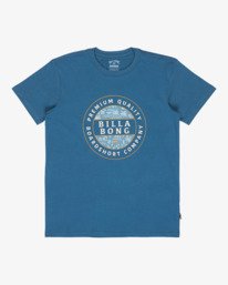 0 Rotor Fill - Short Sleeve T-Shirt for Boys 8-16 Blue EBBZT00223 Billabong