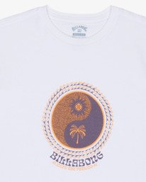 2 Tropical Pets - Camiseta de manga corta para chicos 8-16 Blanco EBBZT00224 Billabong