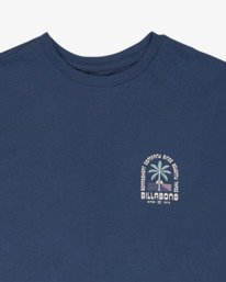 2 Portal - Short Sleeve T-Shirt for Boys 8-16 Blue EBBZT00226 Billabong