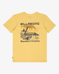 1 Tailgating - Short Sleeve T-Shirt for Boys 8-16 Yellow EBBZT00227 Billabong