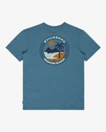 1 Rockies - T-shirt de manga curta para Rapazes 8-16 Azul EBBZT00234 Billabong