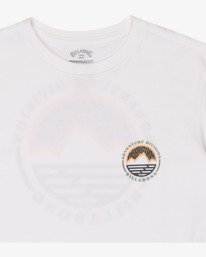 2 Rockies - Camiseta de manga corta para chicos 8-16 Blanco EBBZT00234 Billabong
