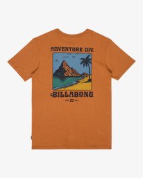 1 Post Cards - T-Shirt f&uuml;r Jungen 8-16 Braun EBBZT00239 Billabong