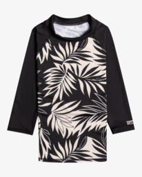 0 In Paradise - Short Sleeve Rash Vest for Girls 8-16  EBGWR00101 Billabong