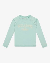 0 Girls Surf Dayz - Long Sleeves UPF 50 Surf T-Shirt for Boys 8 - 16 Blue EBGWR03003 Billabong