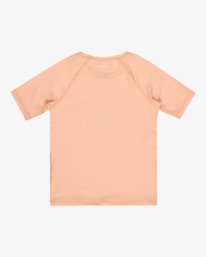 1 Girls Surf Dayz - Short Sleeves Surf T-Shirt for Boys 8 - 16 Pink EBGWR03004 Billabong