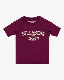 0 Girls Surf Dayz - Short Sleeves Surf T-Shirt for Boys 8 - 16 Purple EBGWR03004 Billabong