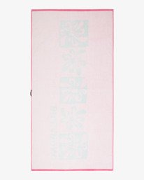1 Lie Down - Einfaches Handtuch f&uuml;r Frauen Rosa EBJAA00124 Billabong