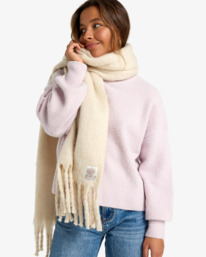 1 On The Frindges - Pañuelo para mujer Blanco EBJAA00127 Billabong