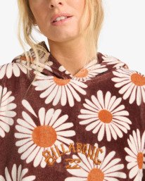 3 Hooded - Toalla poncho unisex Marron EBJAA00132 Billabong