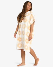 1 Hooded - Poncho con cappuccio da Unisex White EBJAA00132 Billabong