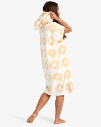 2 Hooded - Poncho con cappuccio da Unisex White EBJAA00132 Billabong