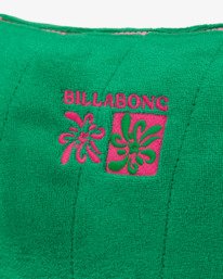 3 Sun Lovers - Sac &agrave; main en tissu &eacute;ponge pour Femme Vert EBJBP00114 Billabong