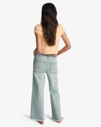 1 Be Free - Jeans large pour Femme Bleu EBJDP03003 Billabong