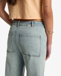 5 Be Free - Jeans large pour Femme Bleu EBJDP03003 Billabong