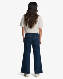 2 Be Free - Jeans large pour Femme Bleu EBJDP03003 Billabong