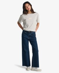 1 Be Free - Jeans large pour Femme Bleu EBJDP03003 Billabong