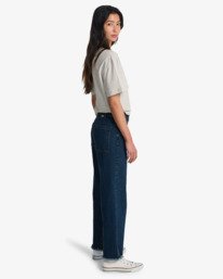 3 Be Free - Jeans large pour Femme Bleu EBJDP03003 Billabong