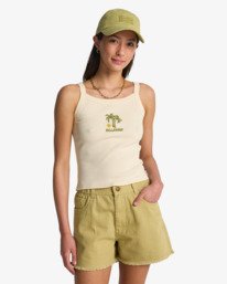0 Little Sister - Elasticated Shorts for Women Green EBJDS00103 Billabong