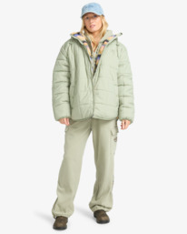 1 Winter Camp - Cargo-Jogginghose für Frauen Grün EBJFB03001 Billabong