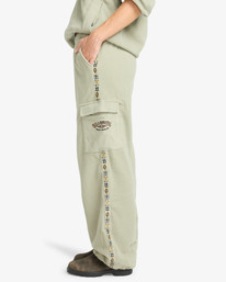 3 Winter Camp - Cargo-Jogginghose für Frauen Grün EBJFB03001 Billabong