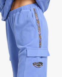 4 Winter Camp - Cargo Tracksuit Bottoms for Women Purple EBJFB03001 Billabong