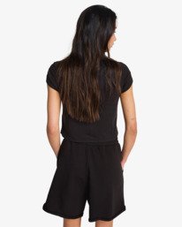 2 So Typical - Elastische Shorts f&uuml;r Frauen Schwarz EBJFB03004 Billabong