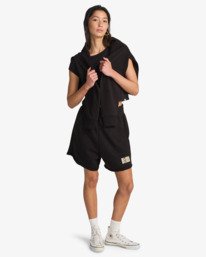 1 So Typical - Elastische Shorts f&uuml;r Frauen Schwarz EBJFB03004 Billabong