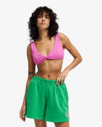 0 Springbreak - Elasticated Shorts for Women Green EBJFB03006 Billabong