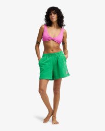 1 Springbreak - Elasticated Shorts for Women Green EBJFB03006 Billabong