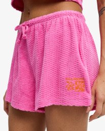 4 Cozy Beach - Elasticated Shorts for Women Pink EBJFB03007 Billabong