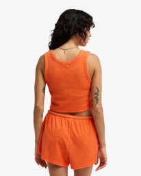 2 Cozy Beach - Elasticated Shorts for Women Orange EBJFB03007 Billabong