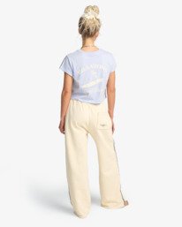 1 The Way Back - Pantalon de jogging pour Femme Blanc EBJFB03009 Billabong